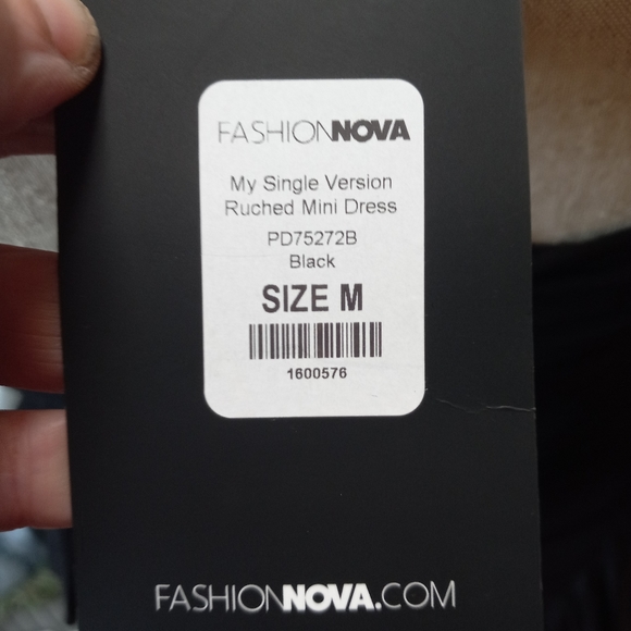 My Single Version Ruched Mini Dress Fashion Nova - Picture 6 of 7